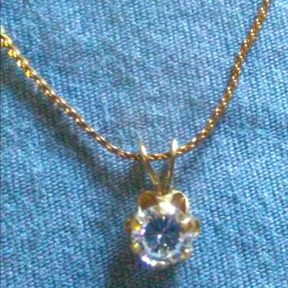 Vintage 14K Gold FILLED Dainty Choker Necklace